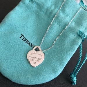 Tiffany & Co. Jewelry - Tiffany & Co authentic small 18 inch pendant Tiffany & Co. Jewelry - Tiffany & Co authentic small 18 inch pendant